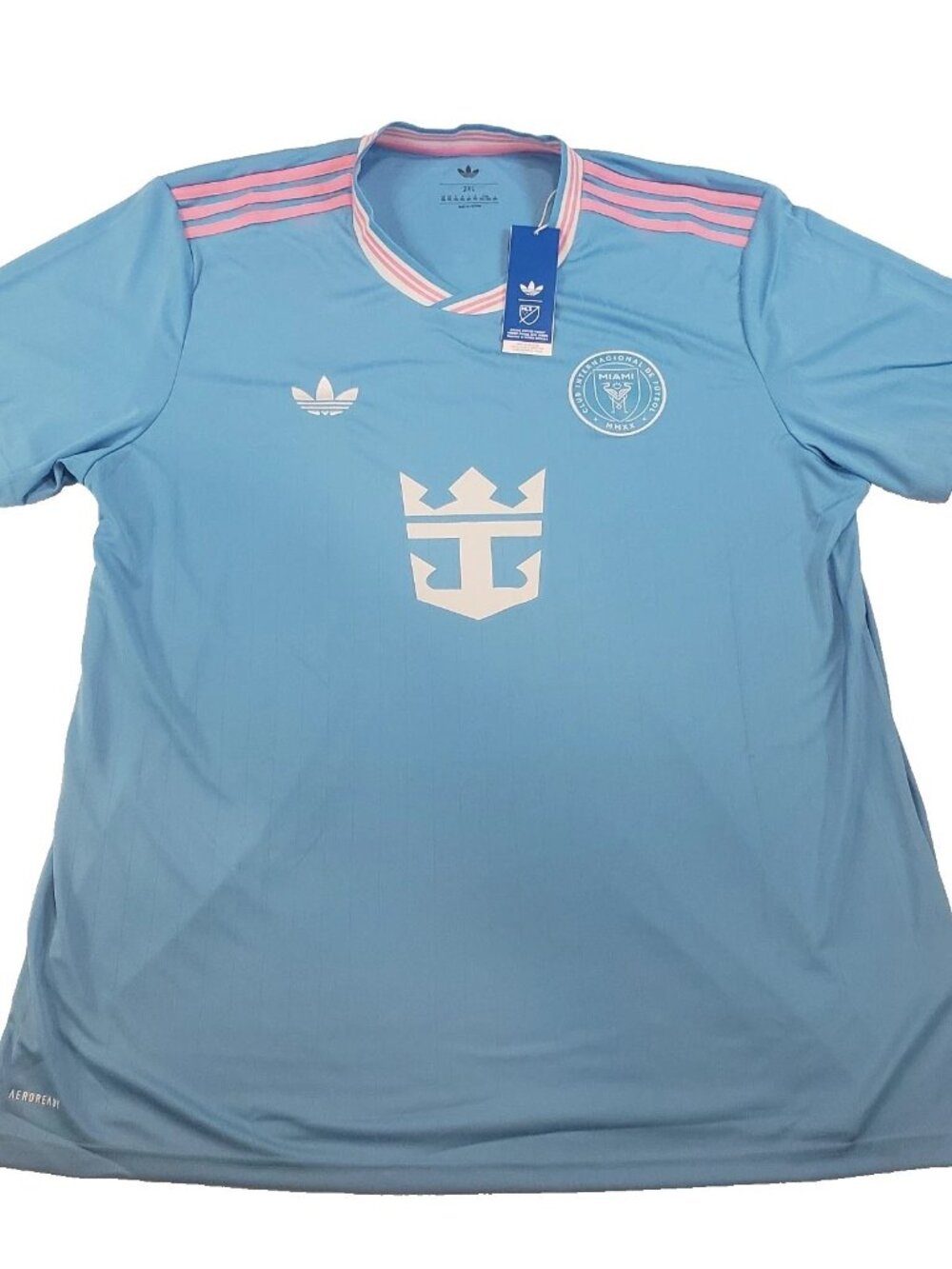 INTER MIAMI CF 2025/2026 Adidas Third Soccer Jersey Messi KA7504 Men's Size 2XL